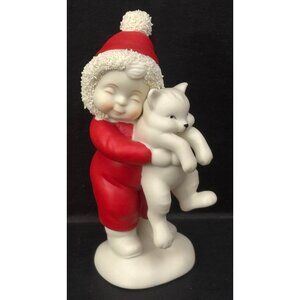 Department 56 Snowbabies "Totally Huggable" Kitty Figurine Collectible Decor